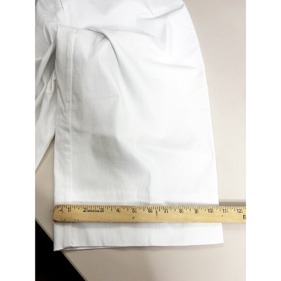Alfred Dunner 20W (Actual 42x18) Tummy Control Allure Capri White Pants NEW - Picture 4 of 9